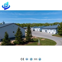 Kits de hangars préfabriqués personnalisés, bâtiments de type Barndominium, entrepôts à structure métallique, hangars agricoles, ateliers préfabriqués, bâtiments métalliques