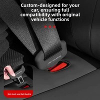 Protection de ceinture de sécurité en silicone durable, housse de boucle souple pour accessoires Jetour T1 2025