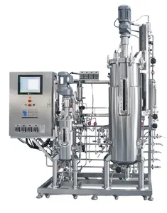 Productos Novedosos 150L sistem kontrol bioreaktor dalam gambar bioreaktor baja tahan karat Fermenter