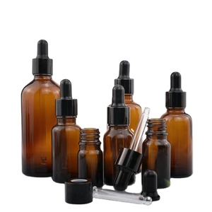 Bouteille en verre récipient vide petites boîtes pour emballage pour compte-gouttes - Product Image 5