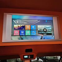 Écran LCD IPS rabattable intégré de 21,5 pouces avec USB RGB pour moniteur publicitaire de bus