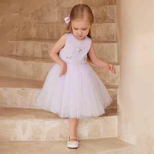Vestido Tutú con Adornos de Estrellas para Niñas Pequeñas, Estilo Ballet, Vestido de Princesa para Fiesta de Cumpleaños y Actuaciones Escénicas - Product Image 3