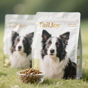 Premium Pet <b>Food</b> <b>Stand</b> up Square Bottom Pouch Zipper Resealable <b>Dog</b> Cat <b>Food</b> Packaging Bag High for Fresh Keeping <b>Food</b> Grade - Product Image 1