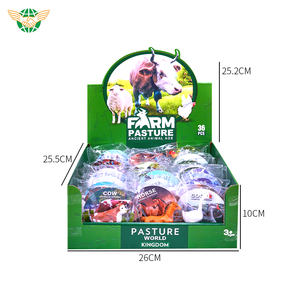 Vente en gros 36 Pcs Jouet Simulation Animaux Modèle En Plastique Enfants Jouets Ferme Volaille Animal Ensemble - Product Image 5
