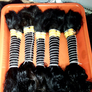 Extensiones de Cabello Humano Virgen Remy Indio a Granel, Doble Trama a Máquina, Todos los Colores, Empaque de 100g - Product Image 1