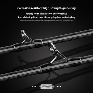 ODM بالجملة - قضيب صيد بحري طويل المدى فائق القوة من الكربون 2.1-3 متر، 2/3 أقسام، للسفر والرمي من الشاطئ - Product Image 2