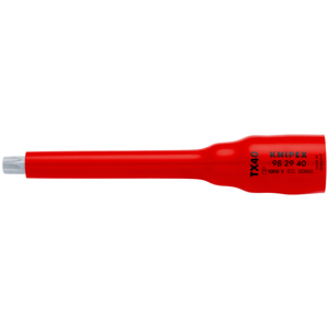 Clé à douille Knipex Tx40 123 mm isolée pour usage électrique - Product Image 1