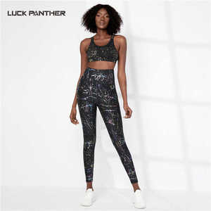 Bán Buôn Đầy Màu Sắc Sét Thiết Kế In Ấn Tummy Kiểm Soát Yoga Quần Tập Thể Dục Đặc Biệt Cao Eo Yoga Quần Với Pockett - Product Image 4