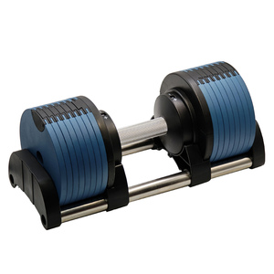 Équipement de musculation, haltères réglables de 5 lb à 90 lb, 100 lb, 110 lb, <span class=keywords><strong>poids</strong></span> libres pour l'entraînement de la force du tronc - Product Image 3