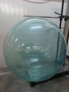 Tùy chỉnh 95cm PVC Phòng tập thể dục bóng trong suốt mịn ổn định Workout tính năng rõ ràng Yoga tập thể dục bóng cho vật lý trị liệu - Product Image 5