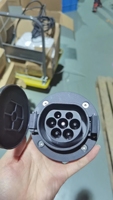 Tary 32A 7kw 1 Phase 250V IEC 62196 Type 2 prise latérale de voiture mâle à l'adaptateur EV de prise latérale de voiture chinoise GB/T