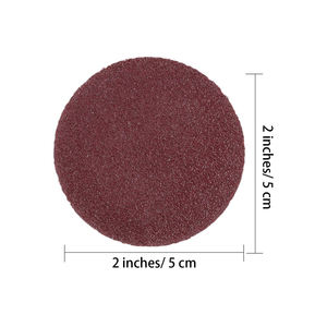ODM 2 Inch 50mm Round 38 cm Diameter Sanding Discs P120 Aluminium Oxide PSA Sandpaper 8000 Grits Sand Paper Sheets untuk Mobil Kayu - Product Image 2