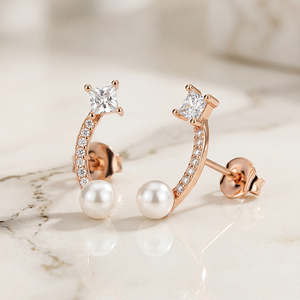 Shell Pearl Necklace S925 <b>Silver</b> Gold Plated Minimalist Pendant Jewelry for Women Elegant Bridal Wedding Anniversary Gift - Product Image 5