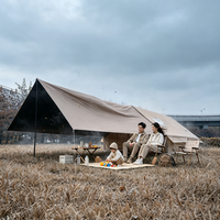Vente flash : Tente de camping gonflable d'hiver pour 6 à 8 personnes, imperméable, durable, en Oxford, pour le glamping familial, carpas para camping lujo