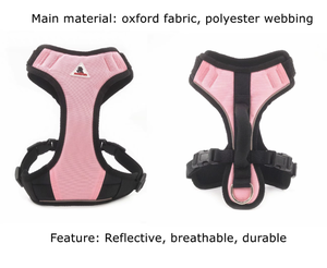 Özel renk 3Xl Oxford tasarımcı evcil hayvan koşumu köpek yansıtıcı ışık güvenliği ile eğitim yeleği özel büyük köpek koşum - Product Image 3