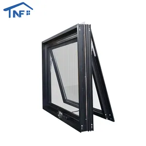 Алюминиевое поворотное окно NFRC, алюминиевое навесное окно для комфортной комнаты