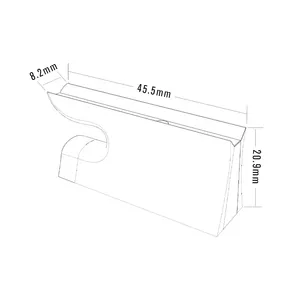 Rana <span class=keywords><strong>de</strong></span> arco <span class=keywords><strong>de</strong></span> violín <span class=keywords><strong>de</strong></span> madera <span class=keywords><strong>de</strong></span> ébano auténtica - Montada con níquel-plata, compatible con tamaños 4/4 y 3/4 - Perfecta para proyectos <span class=keywords><strong>de</strong></span> restauración <span class=keywords><strong>de</strong></span> violines - Product Image 2