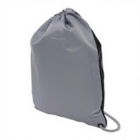 Sac de sport en polyester durable avec cordon de serrage, léger, imperméable, personnalisable avec logo, pour yoga, fitness, activités de plein air et voyages