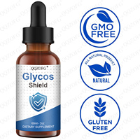 Complément alimentaire liquide oral Glycose Shield pour adultes, santé métabolique cellulaire, 60 ml, formule naturelle, soutien sanguin, racine de maca