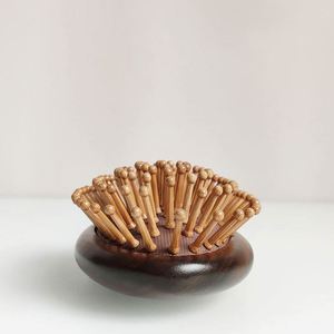 Wooden Paddle Hair <b>Brush</b> Natural Wood Bristle Scalp Massage <b>Brush</b> for Daily Hair Care - Product Image 4