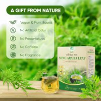 Bolsitas de Té de Hoja de Aralia Ming – Infusión Tradicional Vietnamita para el Bienestar, Sin Cafeína, Seca, 2g