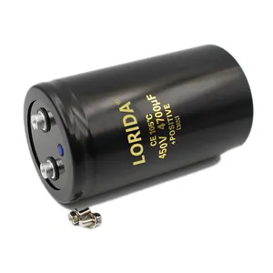 Lorida đạt được phổ biến 33000UF 15000UF 100V 200V 10000uf nhôm điện phân tụ 4700uF 10V