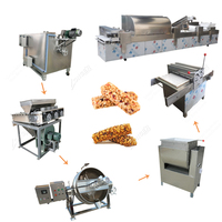 Ligne de production de machines à fabriquer des barres énergétiques granola à prix d'usine, machine à fabriquer des barres de céréales protéinées