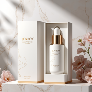 JOYBOX Boîtes en papier d'<span class=keywords><strong>essence</strong></span> pliables personnalisées avec doublure en éponge Emballage de crème pour la peau du fabricant avec design haut de gamme - Product Image 2