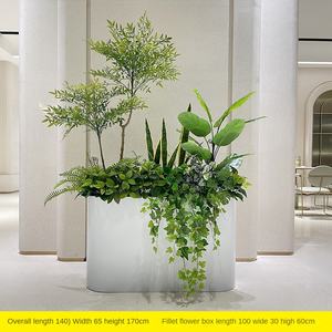 Plante verte artificielle haute simulation : Tortue de mer, Palmier Areca, Nandina courante, pour jardinière paysagère - Étanche, Décoration Saint-Valentin et Pâques - Product Image 5