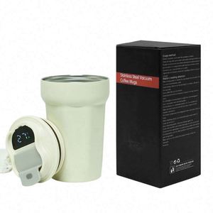 Taza de Viaje para Sublimación, Personalizable, de Acero Inoxidable, para Capuchino, Helado, con Pajita - Product Image 3