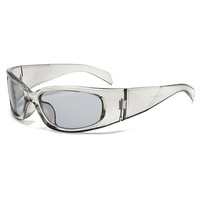 Lunettes de soleil rétro européennes et américaines 2026 pour femmes, style photographie de rue, technologie futuriste, lunettes de sport, lunettes Y2K