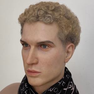 Escultura de Silicona de Simulación Hiperrealista de Primera Clase, Tamaño Real, Figura de Cera de Celebridad para Colección Personal - Product Image 1