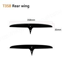 Nouvelle aile arrière ultra-légère de la série GY AXIS 358/35 Kit d'accessoires en fibre de carbone PVC Skinny Hydrofoil Interchangeable écologique