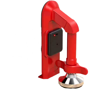 Cerradura de Puerta Moderna de Acero Inoxidable Negra, Portátil, Antirrobo, de Fácil Instalación, para Seguridad en Hoteles, Hogares y Viajes - Product Image 2