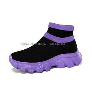 Chaussures légères de haute qualité, chaussettes, été, printemps, personnalisées, décontractées, tendance, baskets, chaussures de sport - Product Image 5
