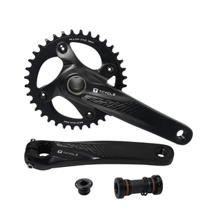 Pièces de vélo durables compatibles VTT manivelle 12 <span class=keywords><strong>vitesses</strong></span> en alliage d'aluminium 34T 36T prix de gros pédalier de vélo pas cher 170/175mm - Product Image 2