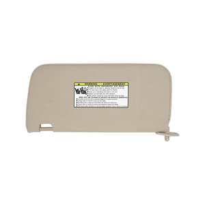 แผงบังแดดรถยนต์นิสสัน เอ็กซ์เทรล รุ่น 96401-7Z803 สีเบจ ด้านหลังขวา วัสดุ PVC - Product Image 1