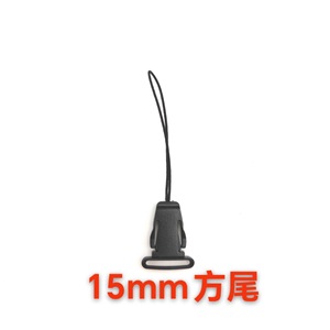 Mini boucle en plastique 10 mm carrée, accessoire de sac ultraléger - Product Image 5