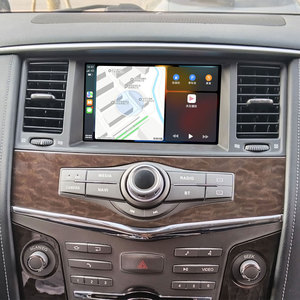 Autoradio Android 8 pouces pour Nissan Patrol 2010-2020 7865 8 cœurs, conserve le style OEM du panneau de climatisation, CarPlay sans fil, IPS DSP stéréo - Product Image 4