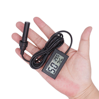 Termometer Digital Higrometer Hewan Sensor Hygrothermograph untuk Peternakan Lebah dan Kolam Ikan