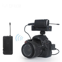 Microphone de Lavalier pour appareil photo microphone professionnel sans fil pour appareil photo ensemble microphone lavalier pour appareil photo