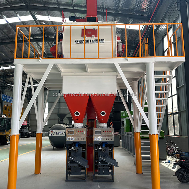 Dry Mortar Production Equipment Tile Adhesive Mixer Machine Plaster Plants Supplier