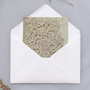 การ์ดอวยพรแบบป๊อปอัพ 3 มิติ ลายฉลุเลเซอร์สุดหรู สำหรับวันแม่และงานแต่งงาน เป็นมิตรกับสิ่งแวดล้อม พร้อมซองจดหมาย - Product Image 4