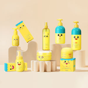 Kit de Cuidado para la Piel del Bebé con Loción Suave, Agua Floral Relajante para Dormir, Jabón Líquido Corporal, Champú y Talco, Set de Baño de Productos para Bebé - Product Image 1