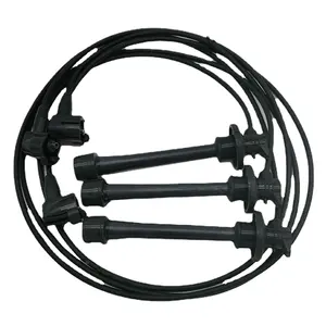 New Car Engine Resistive Coil Plug Cord Set Ignition Wire For 3.4 L T100 5VZ Tacoma OEM 19037-62010