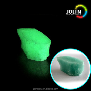 Alta calidad artificial verde amarillo resina brillante resplandor en el oscuro <span class=keywords><strong>grava</strong></span> Gb-Yg por vía de la decoración del jardín - Product Image 6