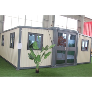 Maison moderne en conteneur extensible mobile préfabriquée de 3 chambres à coucher de 40 pieds avec modèle de petite maison de 3 lits - Product Image 2