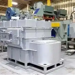 Máquina de fundición de chatarra de metal de bajo costo 1ton 2ton horno de fusión de acero para aluminio