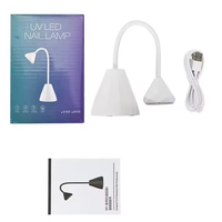 Mini tragbare 27w wiederauf ladbare kabellose schnell trocknende Flash Cure Soft Gel Tip Cure Sun UV LED Nagel lampe mit Auto Sensor