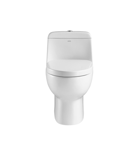 Inodoro de Una Pieza Moderno de Cerámica con Doble Descarga, Montado en la Pared, Marca Arrow - Product Image 2